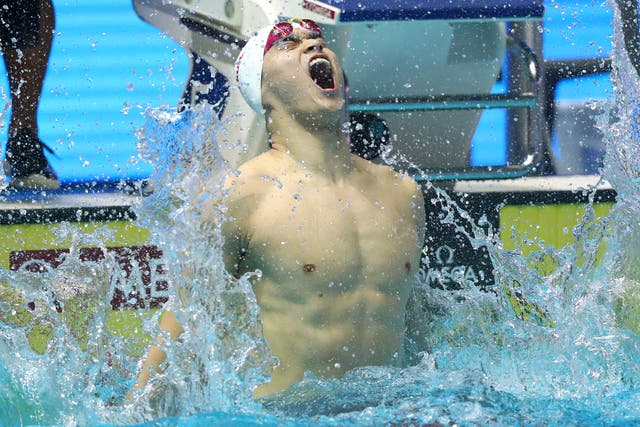 <p>Sun Yang is one of the most controversial swimmers in the history of the sport </p>