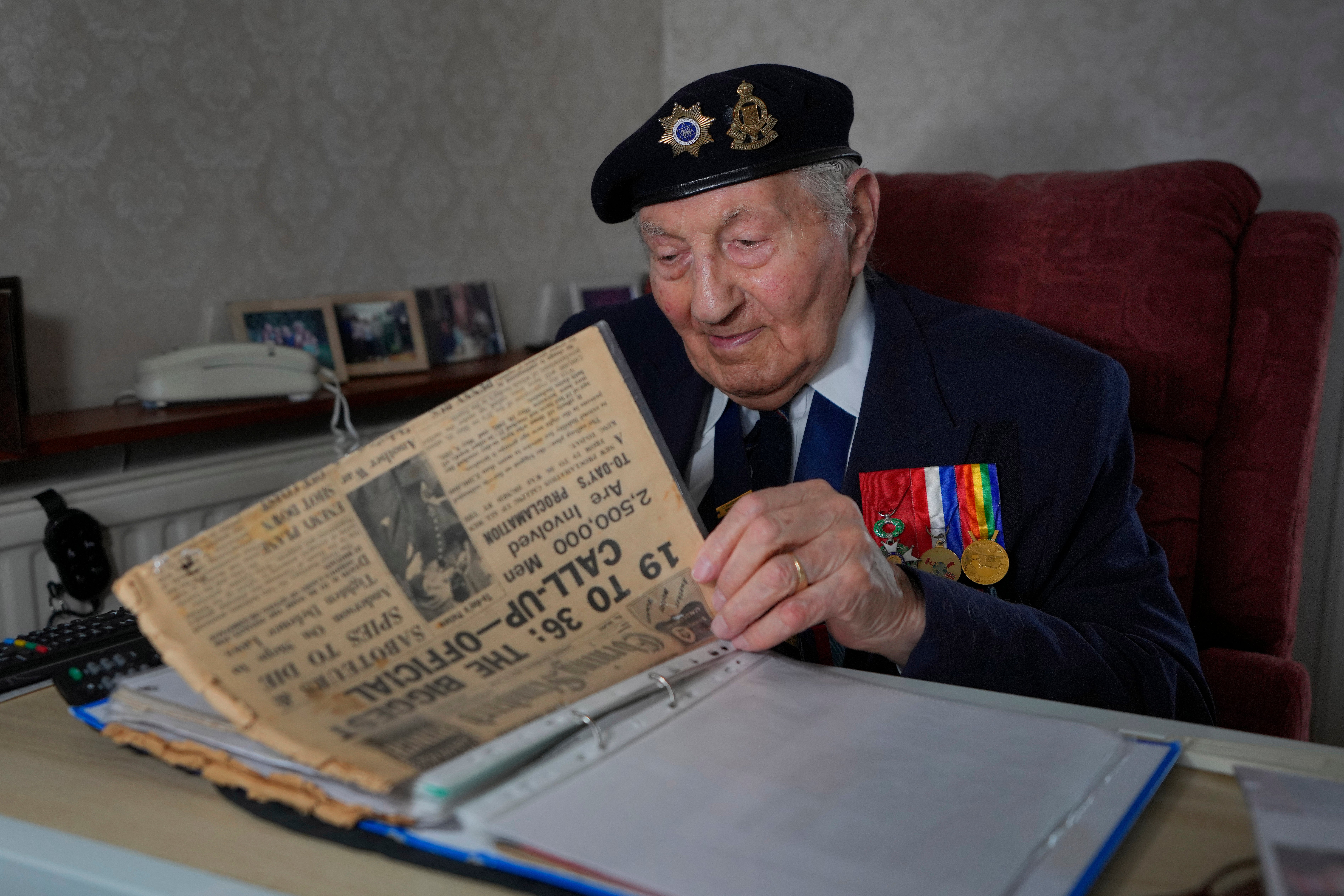 Britain D-Day Jewish Veteran
