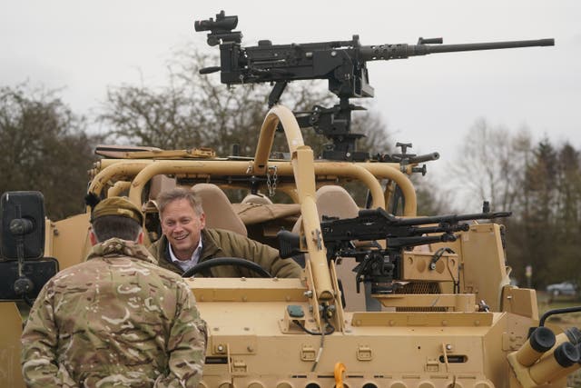 Mr Shapps is the Defence Secretary (Owen Humphreys/PA)