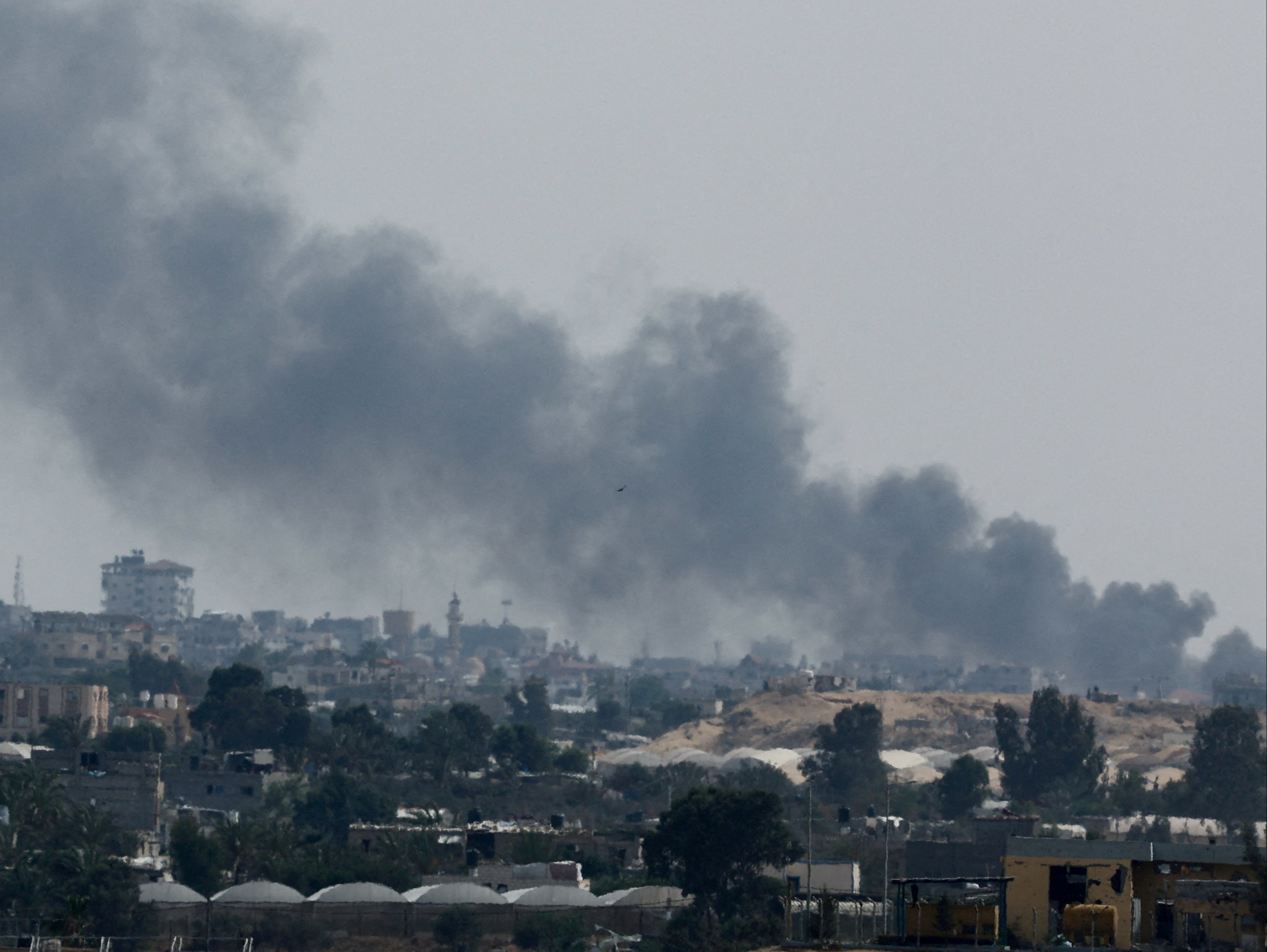 Israel continued it attack on Rafah for a second day