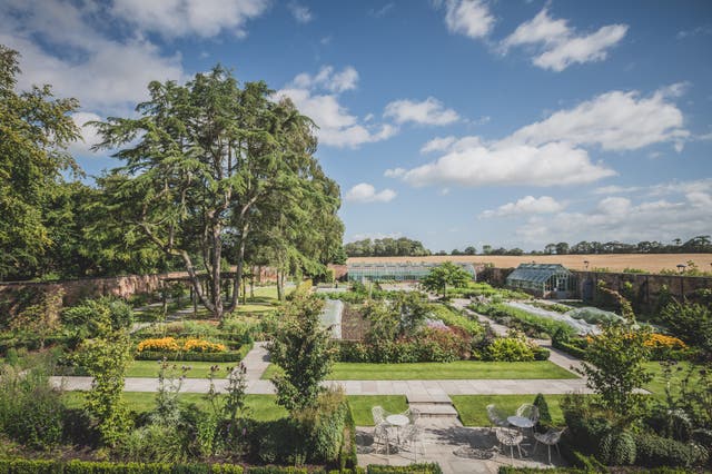 <p>The great outdoors: gardens at Moor Hall in Aughton</p>