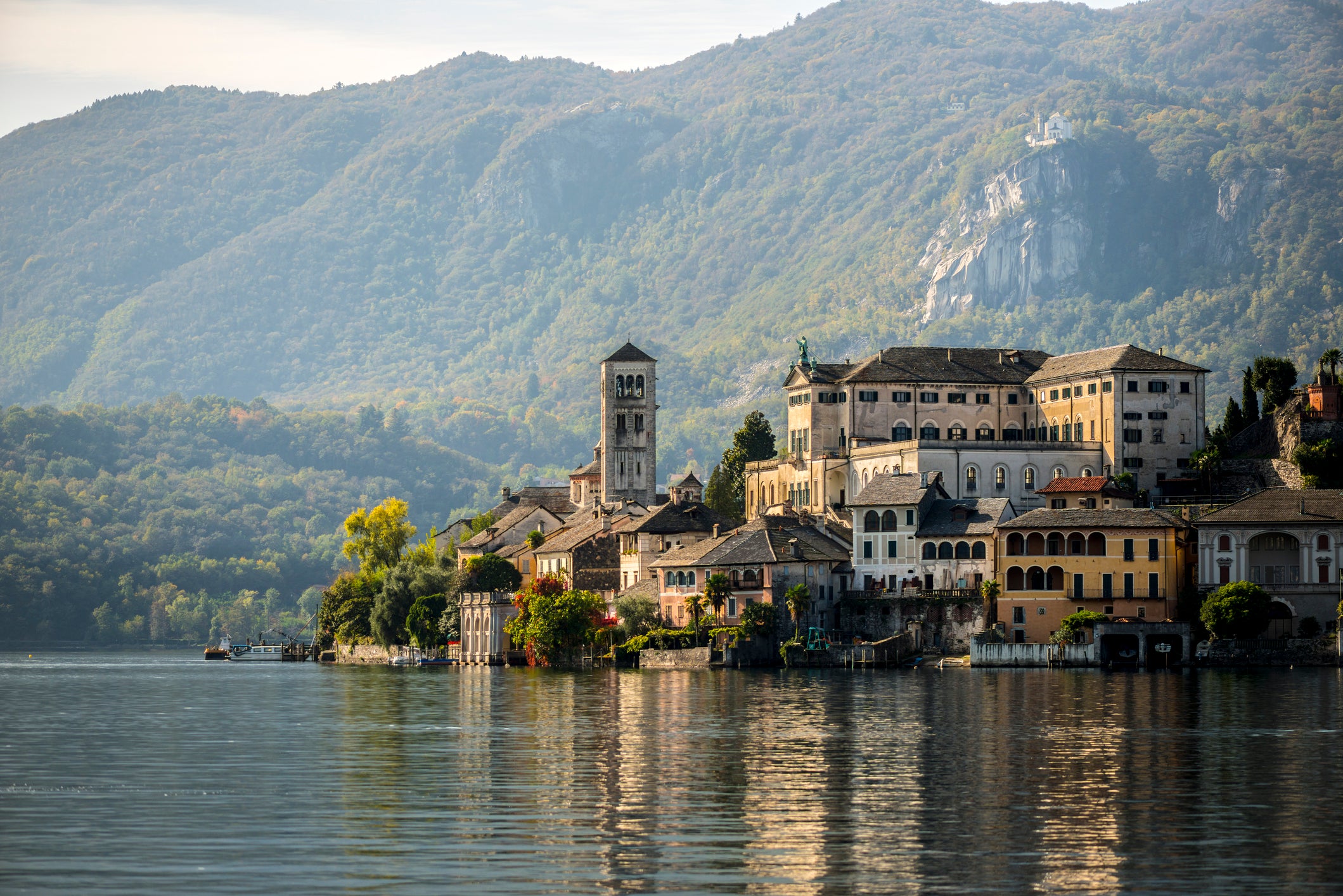 Lesser-known Lake Orta is a haven for lovebirds