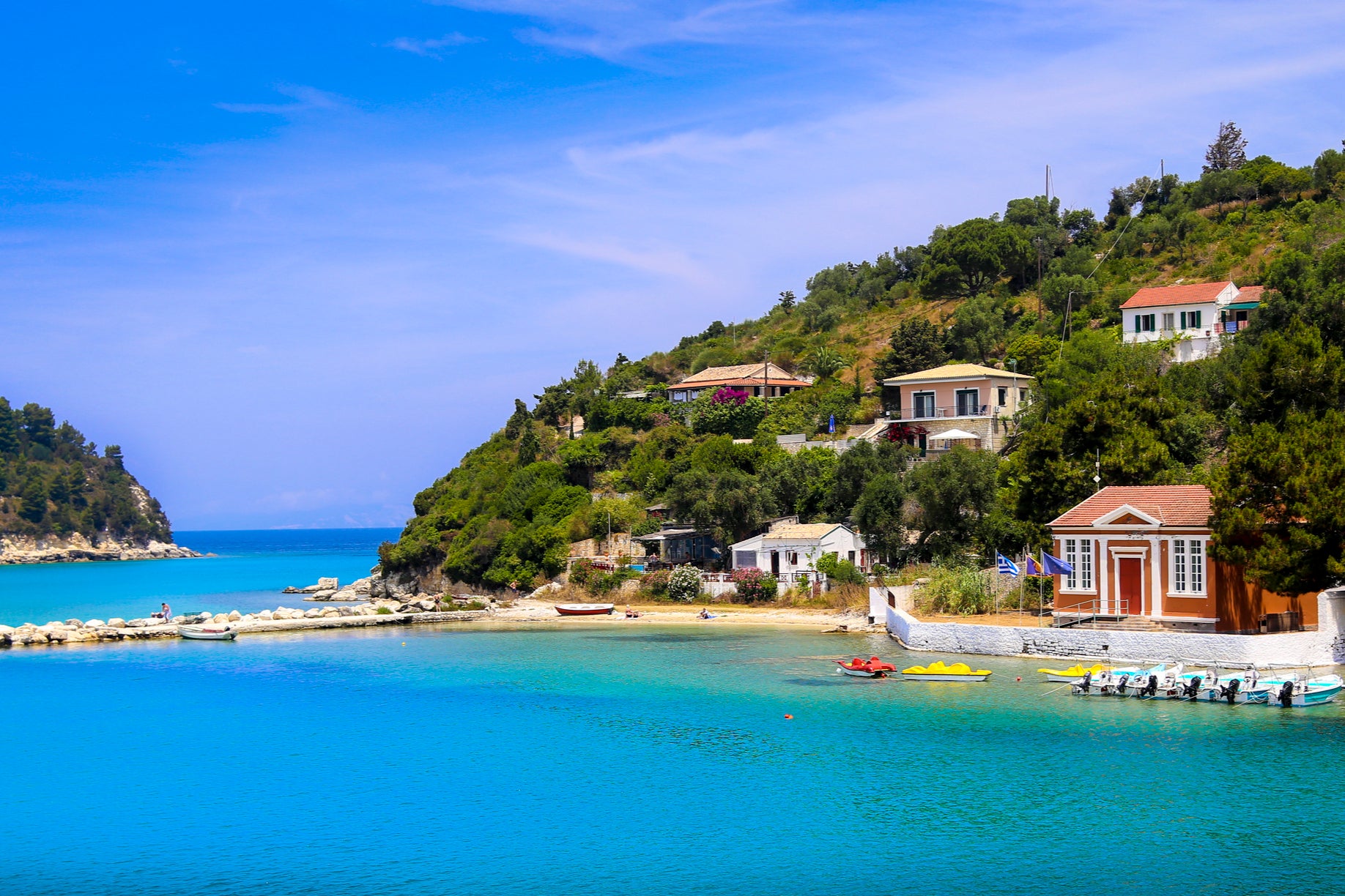 Paxos is perfect for sun-drenched stays on the Ionian