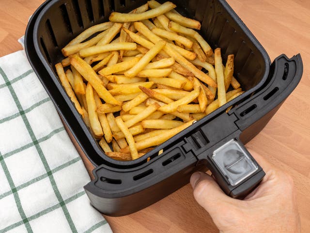<p>Golden and crispy French fries made to perfection in the air fryer</p>