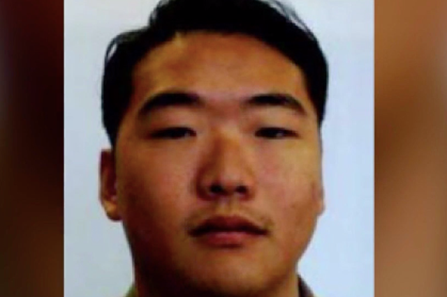 <p>Private Jonathan Kang Lee, 25, (pictured) has been charged in the death of 34-year-old Redicab driver Nick Hokema</p>