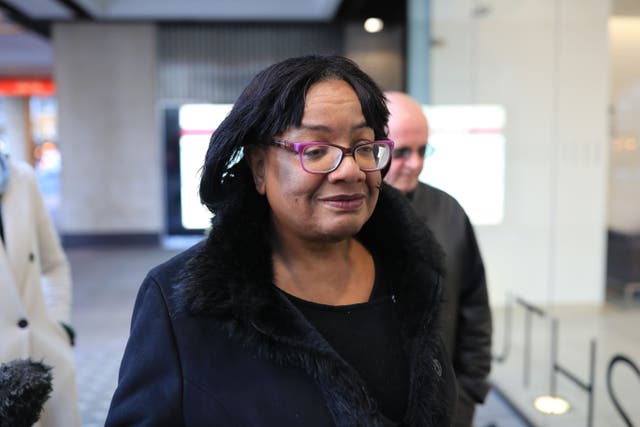 Diane Abbott (Aaron Chown/PA)