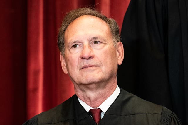 <p>Supreme Court Justice Samuel Alito rejected calls to recuse himself from two high profile cases amid controversy over flags </p>