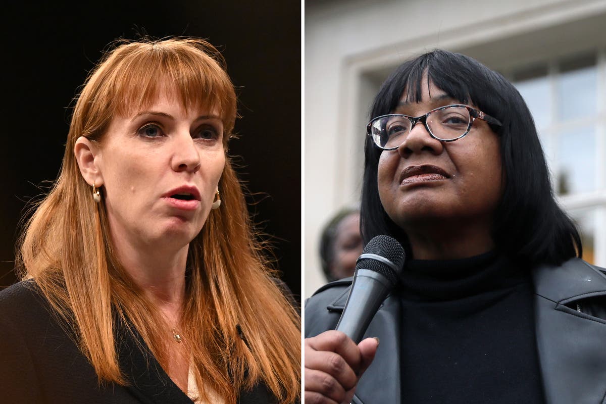 General election live news: Angela Rayner backs Diane Abbott as Faiza Shaheen calls in lawyers over Labour row