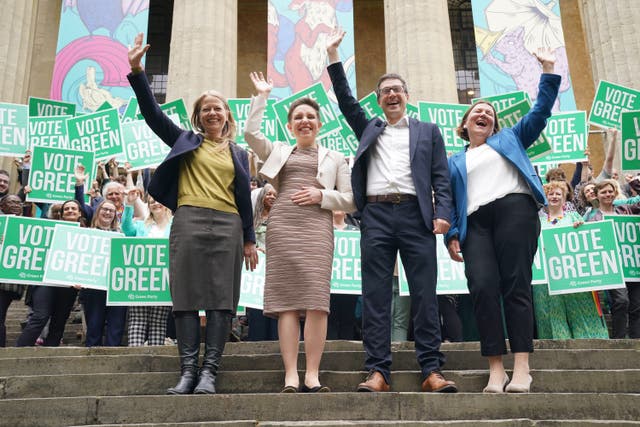 <p>Favourable climate: the Green Party’s prospects are looking brighter than ever </p>