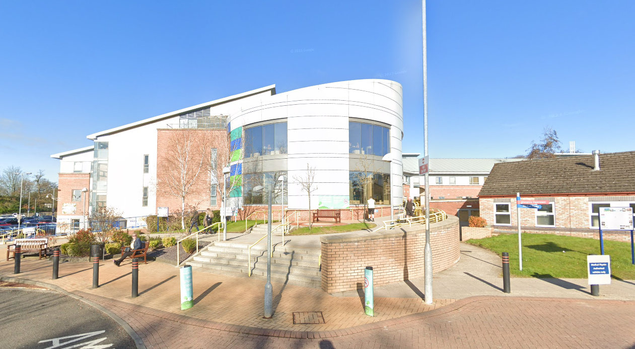 A warning was issued for patients who visited University Hospital of North Durham