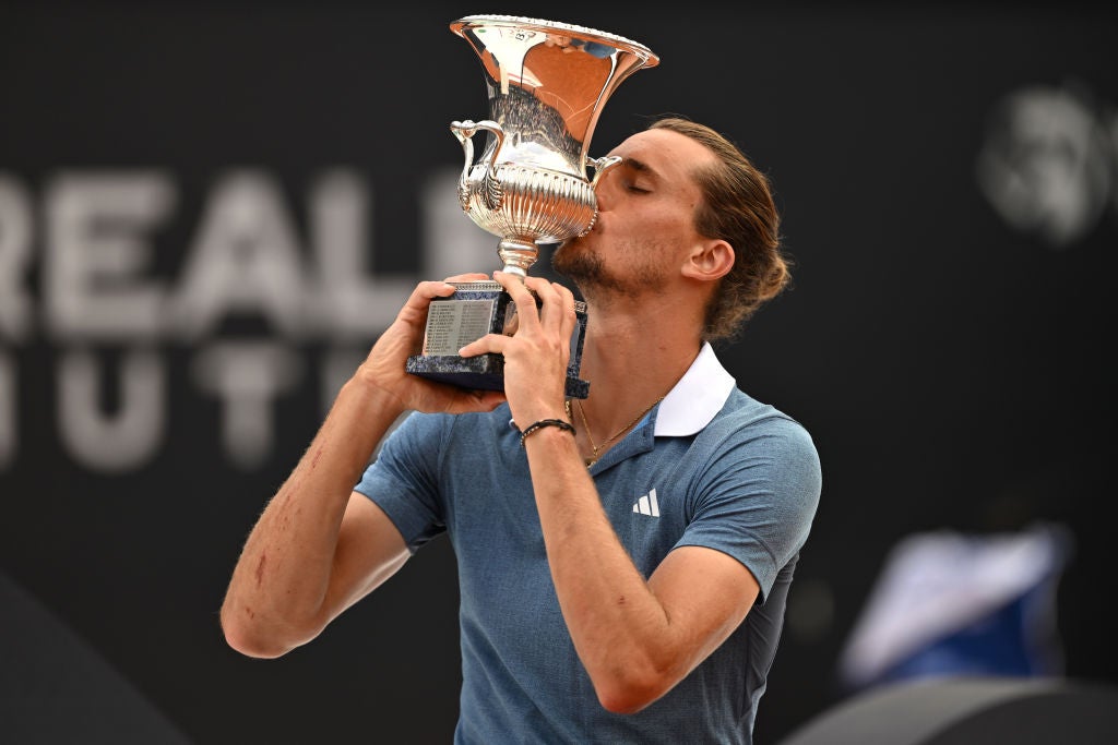 Alexander Zverev won the Rome title and is a contender at Roland Garros