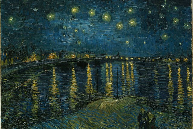 <p>Vincent van Gogh created ‘Starry Night Over the Rhône’ when living in the city of Arles in Provence </p>