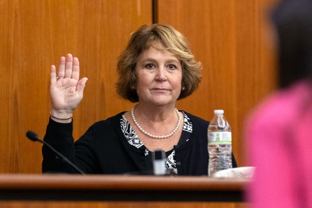 <p>Former Colleton County Clerk of Court Becky Hill now faces 76 counts of ethics violations, which are being brought by officials in South Carolina</p>