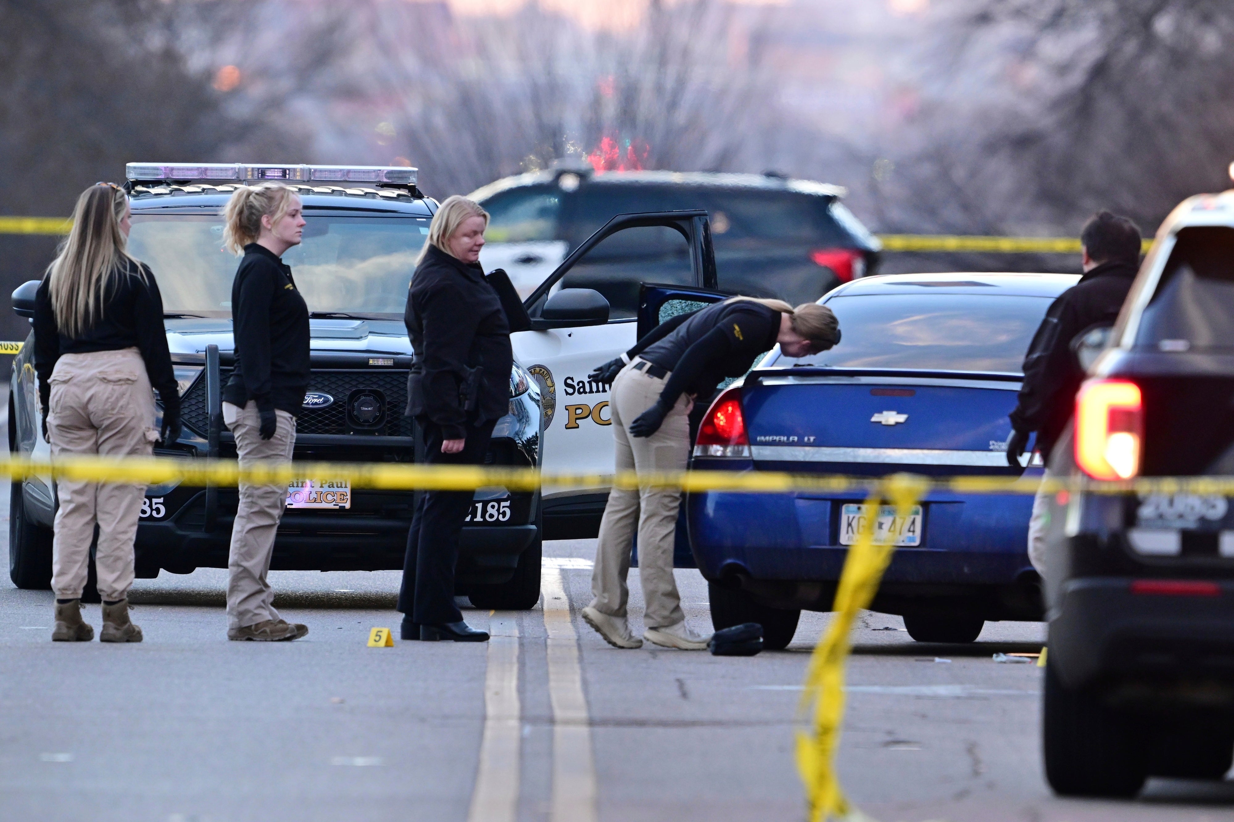 Officer Shot St. Paul