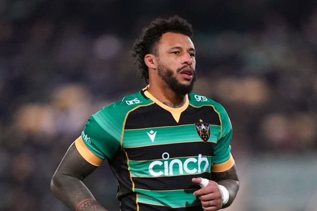 Courtney Lawes will play in his final home game for Northampton against Saracens (Bradley Collyer/PA)