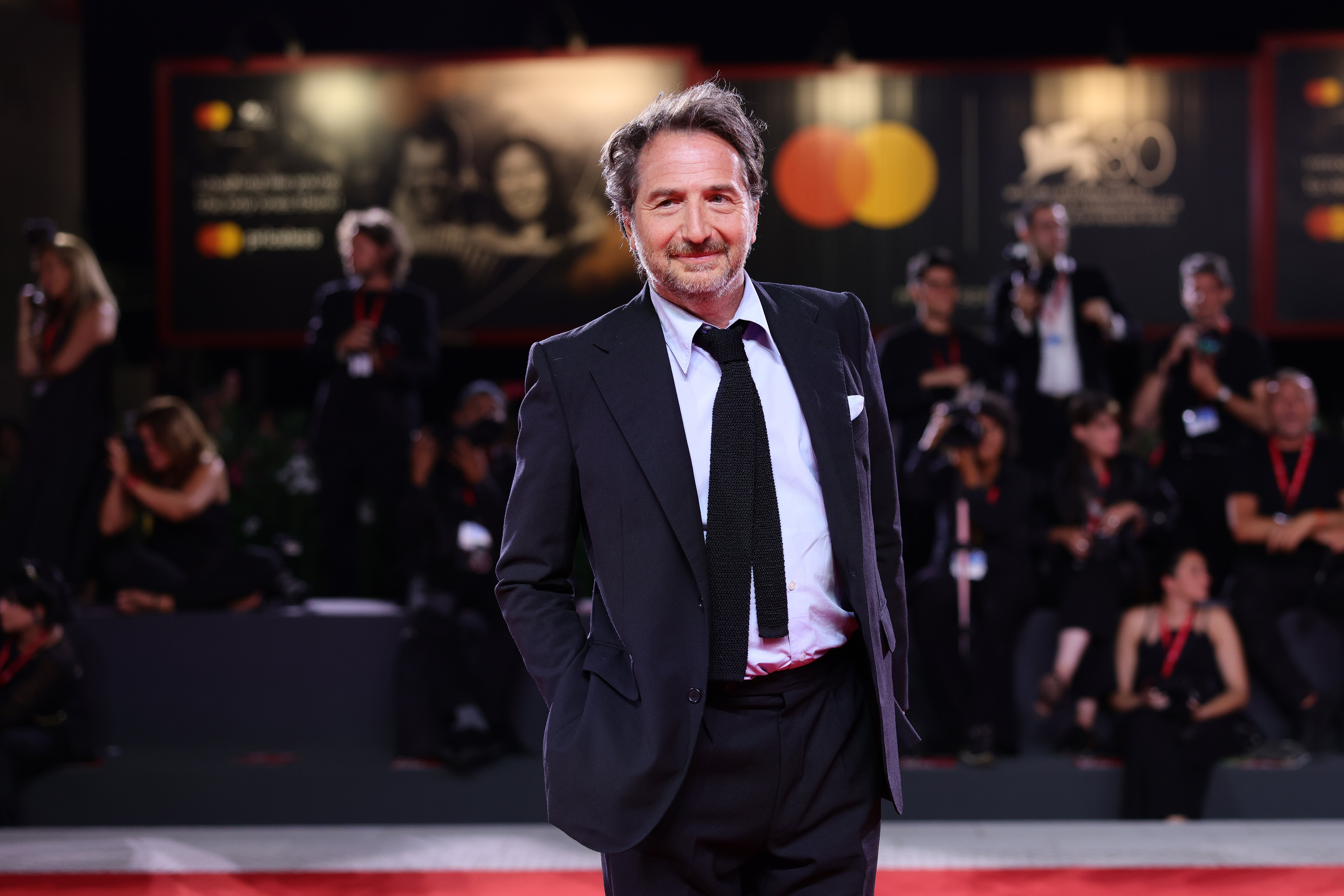 Edouard Baer at the 80th Venice International Film Festival on 7 September 2023