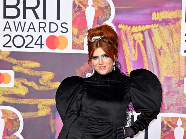 <p>CMAT at the Brit Awards 2024</p>