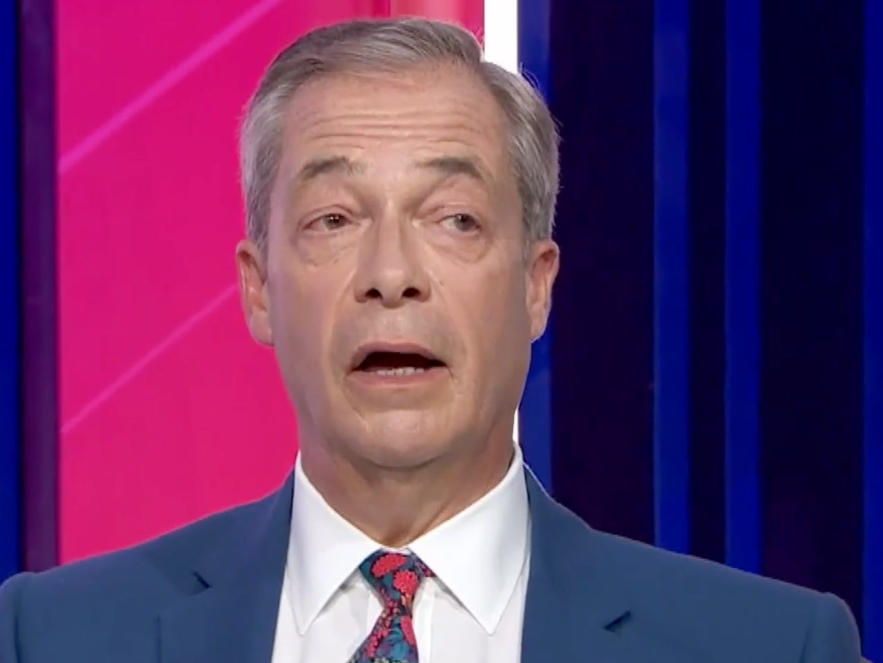 Farage took aim at Morgan for the cancellation of his TV show