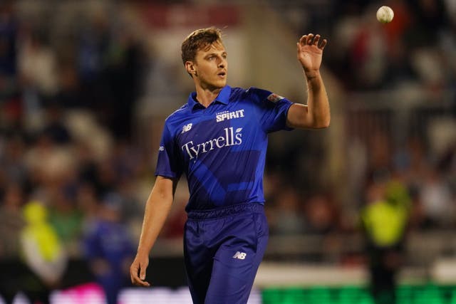 Brad Wheal is relishing Scotland’s fixture against England at the T20 World Cup (Nick Potts/PA)