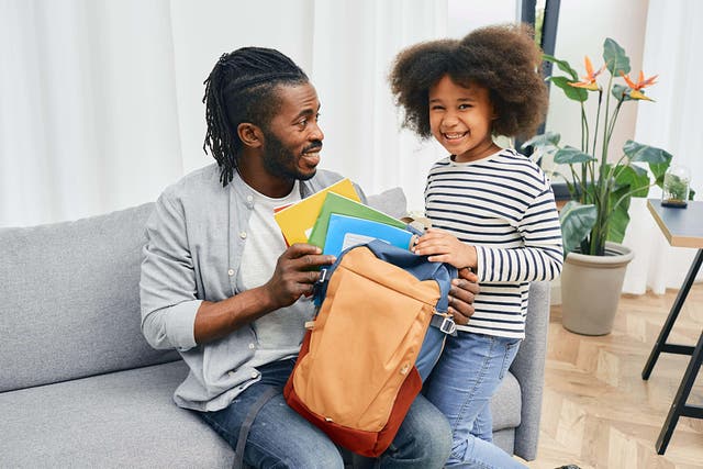 Time spent with their children is among the gifts that fathers most want, according to MyVoucherCodes research (Alamy/PA)