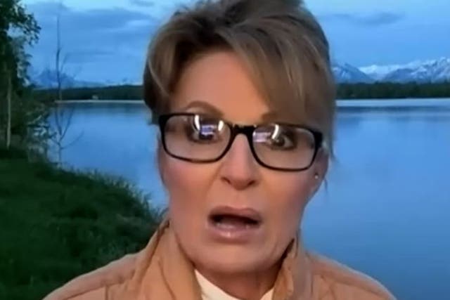 <p>Sarah Palin denies Trump civil war comments in fiery GMB clash: ‘Don’t put fake news on me’.</p>