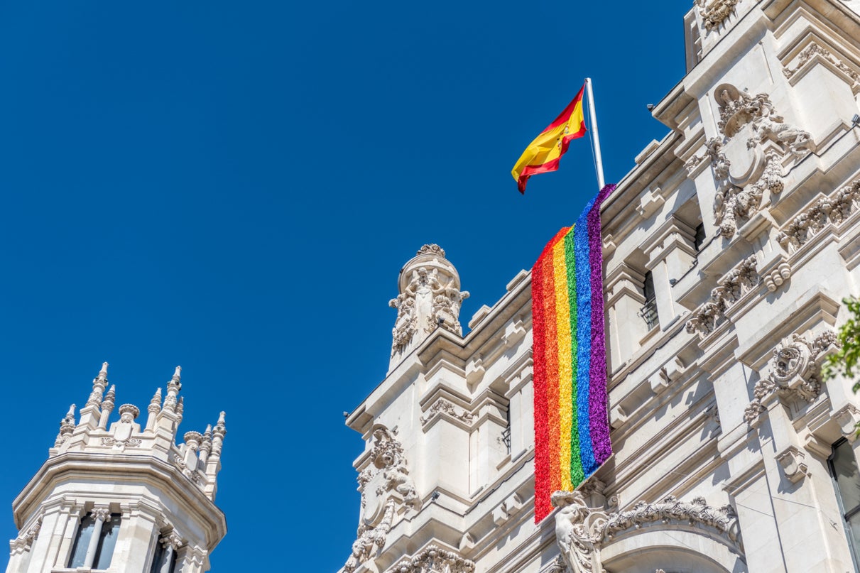 Madrid is popular as an LGBT+ spot