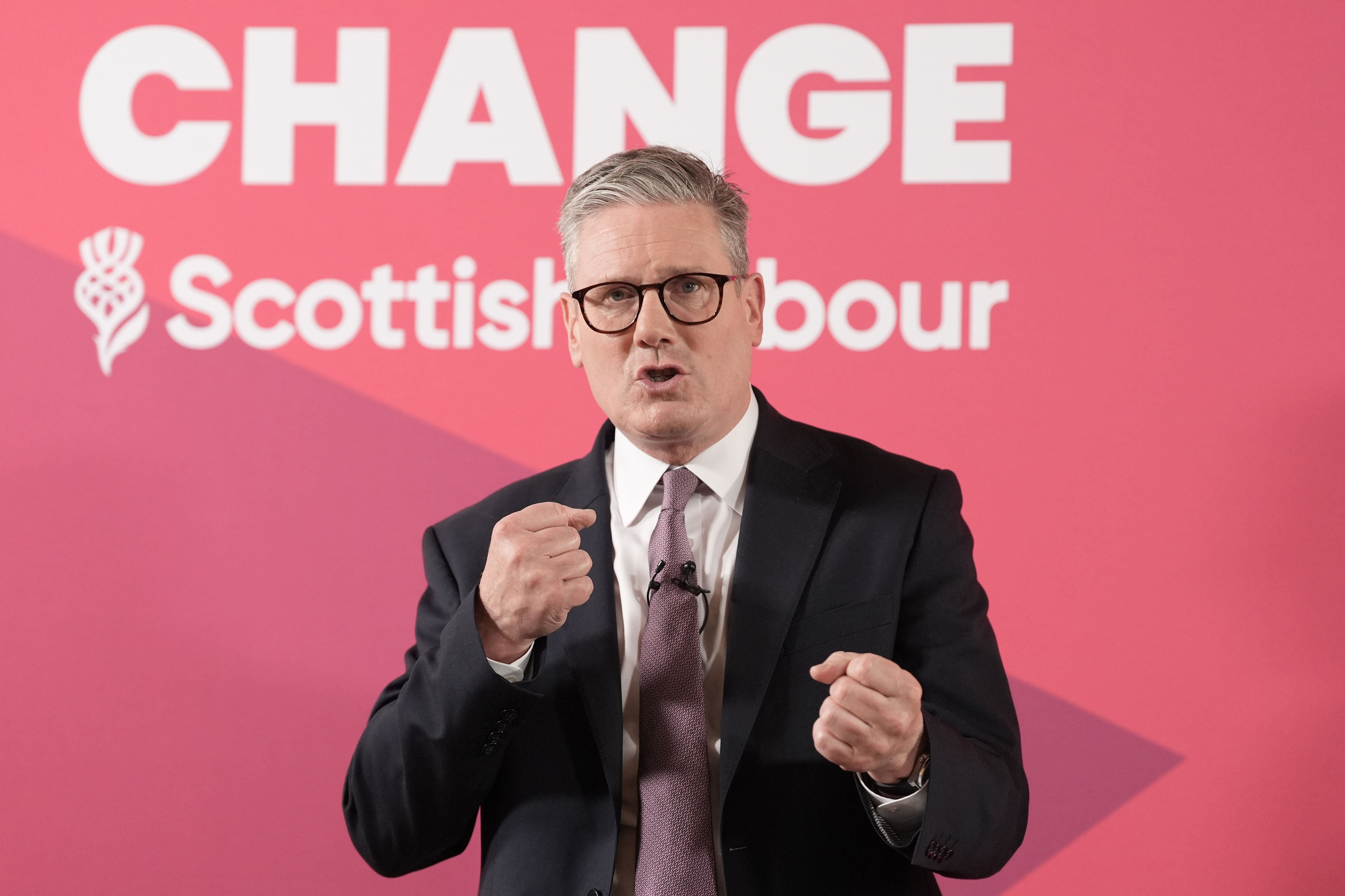 Labour Party leader Sir Keir Starmer (Stefan Rousseau/PA)