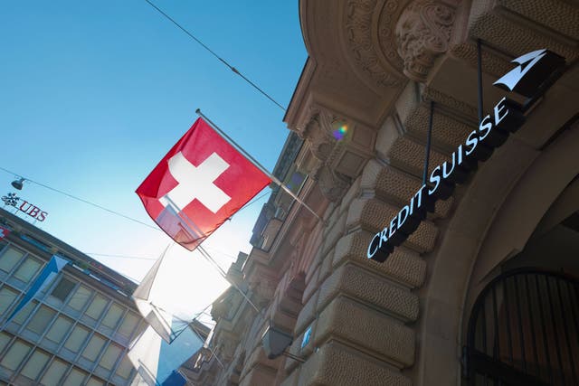 Swiss banking giant UBS has completed its takeover of Credit Suisse (Alamy/PA)