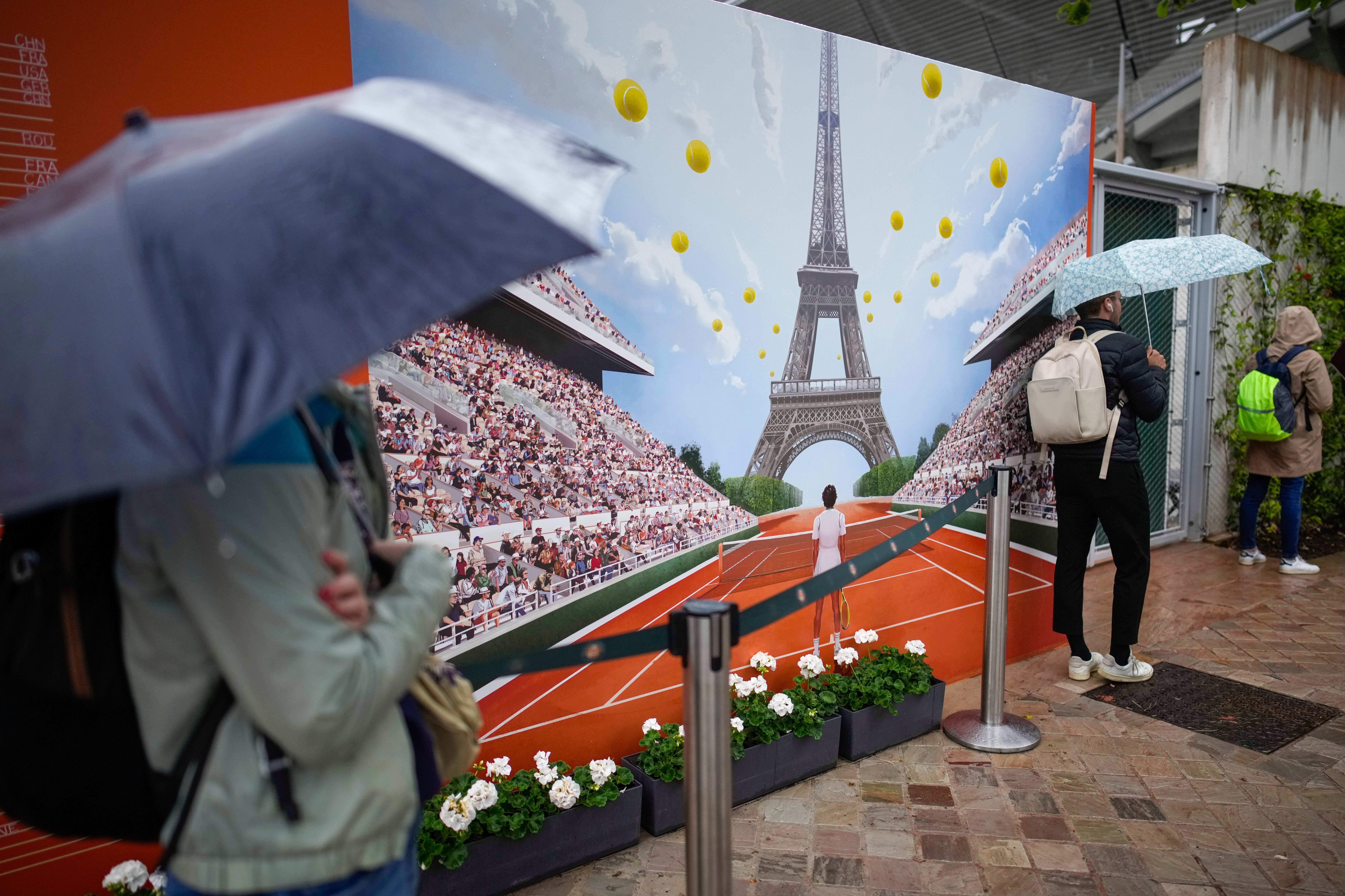 APTOPIX France Tennis French Open