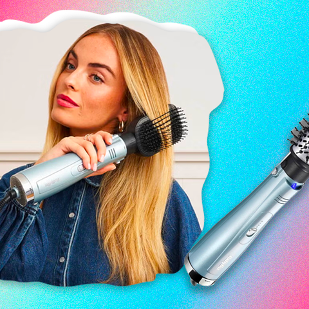 Lebanon Babyliss As126e BaByliss AS200E Rotating Hot Air Brush Set