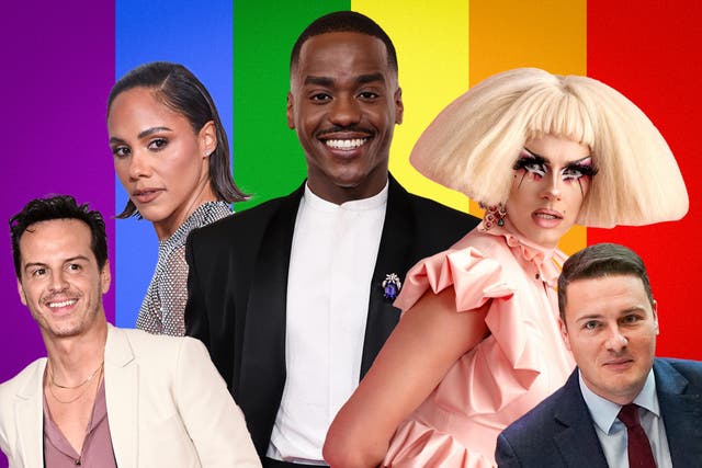 <p>Andrew Scott, Alex Scott, Ncuti Gatwa, Crystal and Wes Streeting are all recognised in this year’s Pride List </p><p></p>
