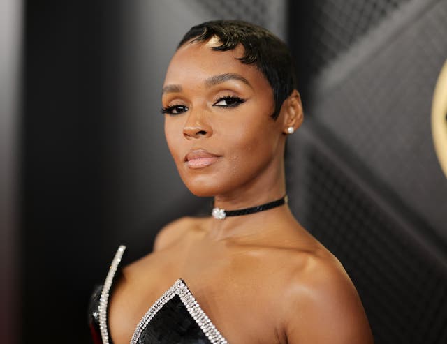 <p>Janelle Monáe at the Grammy Awards in February </p>