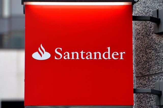 Santander is the latest victim of a cyber attack (John Stillwell/PA)