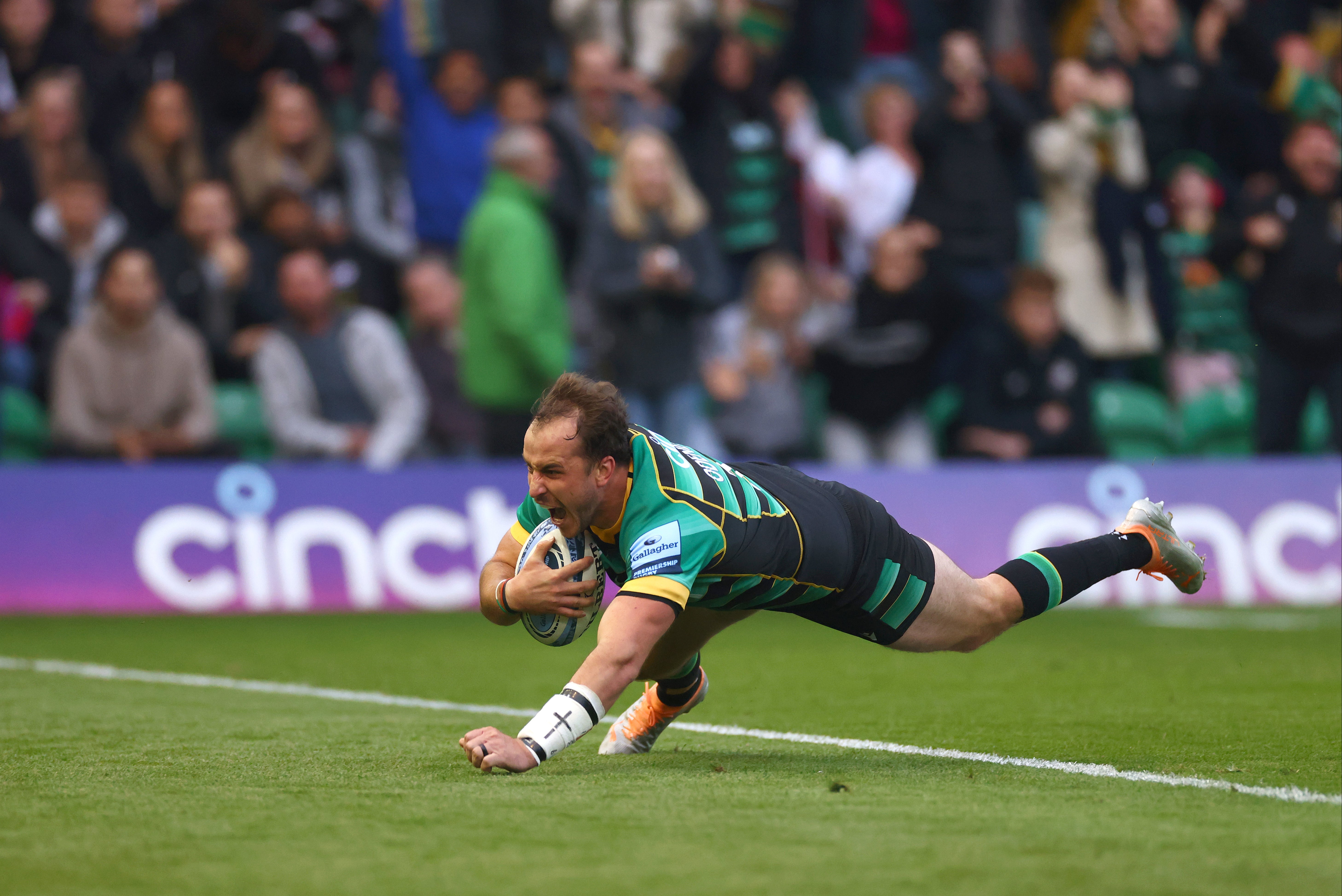 Northampton marched into the Premiership final