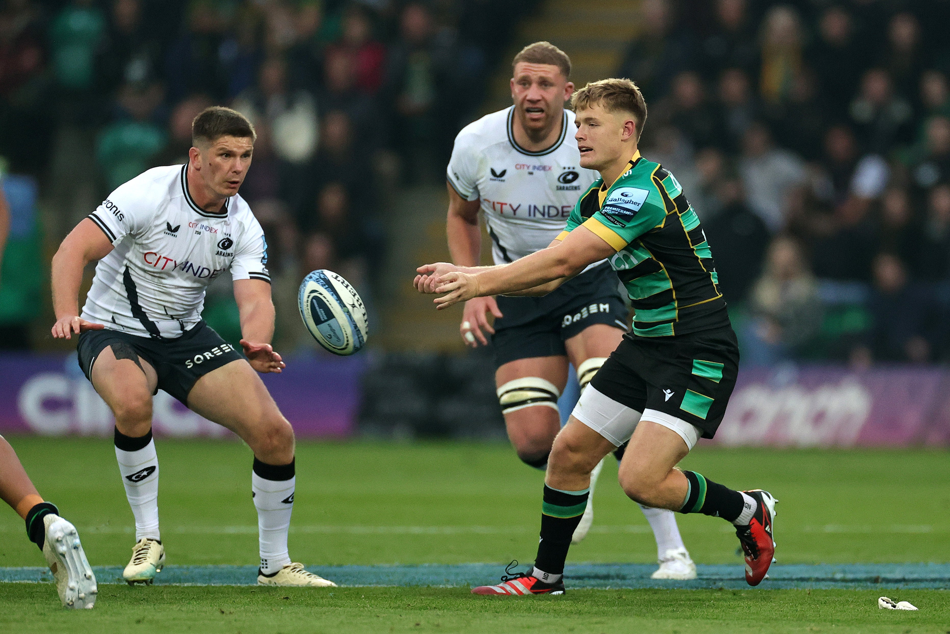 Fin Smith steered Northampton to victory