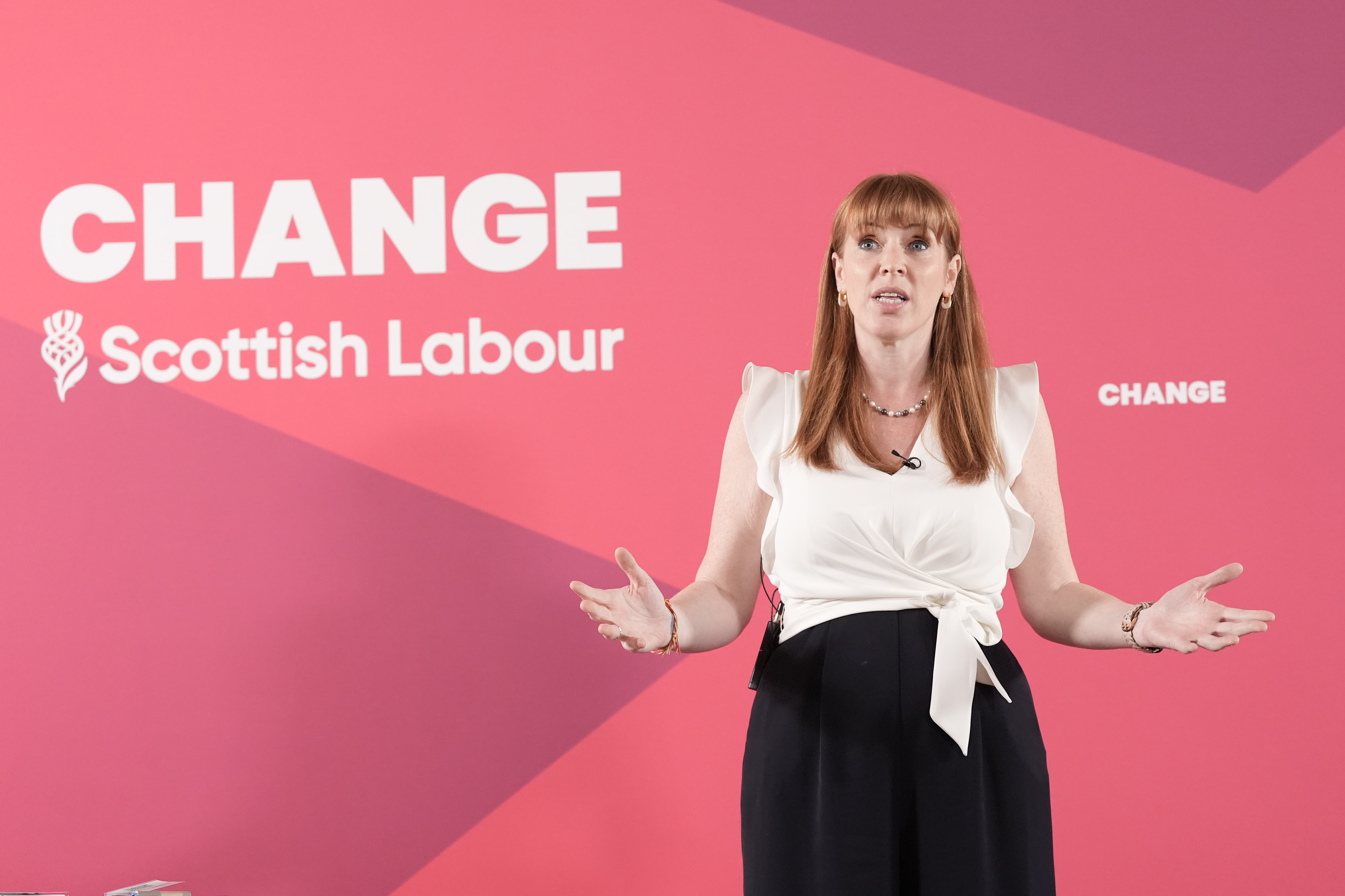 Deputy Labour leader Angela Rayner (Stefan Rousseau/PA)