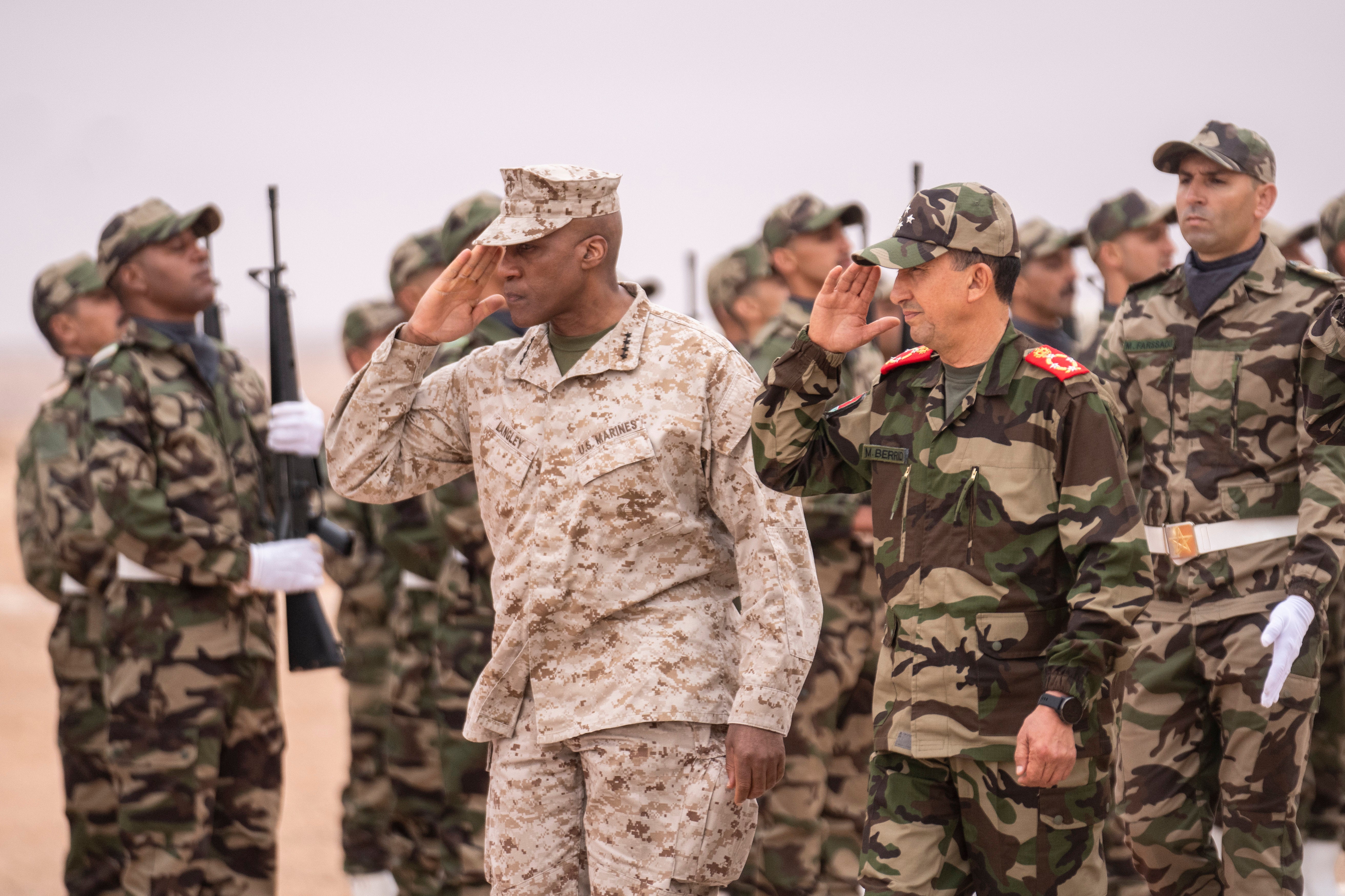 Morocco U.S Military Exercise