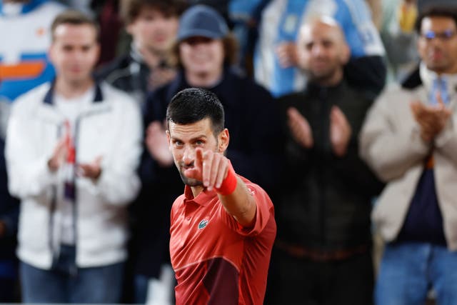Novak Djokovic endured a late night (Jean-Francois Badias/AP)