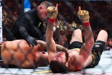 Islam Makhachev denies Dustin Poirier fairytale ending with submission win at UFC 302