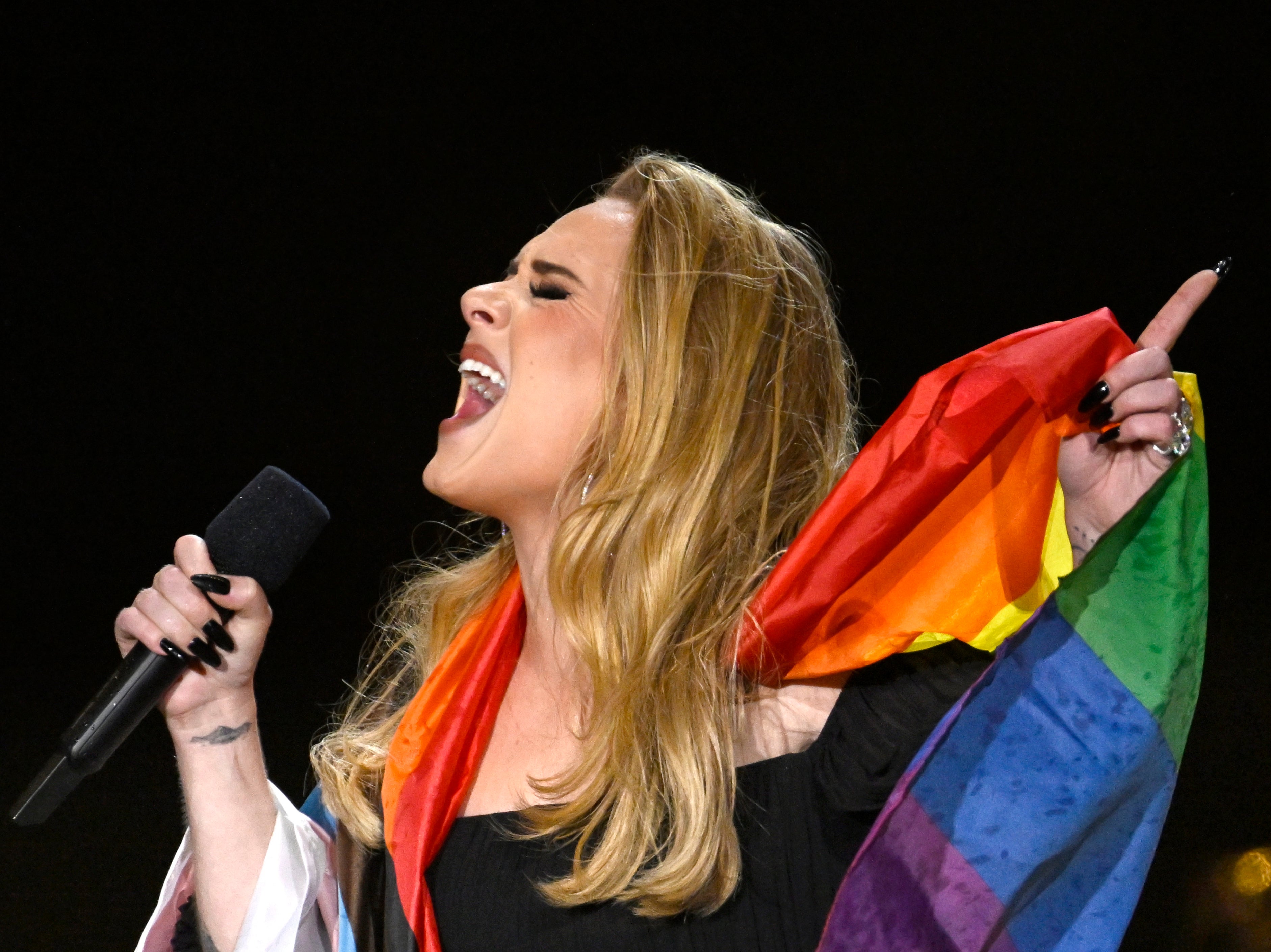 Adele has been a strong advocate for Pride over the years