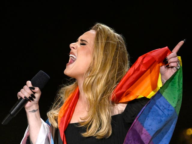 Adele praised for angrily shutting down anti-Pride fan at Las Vegas ...