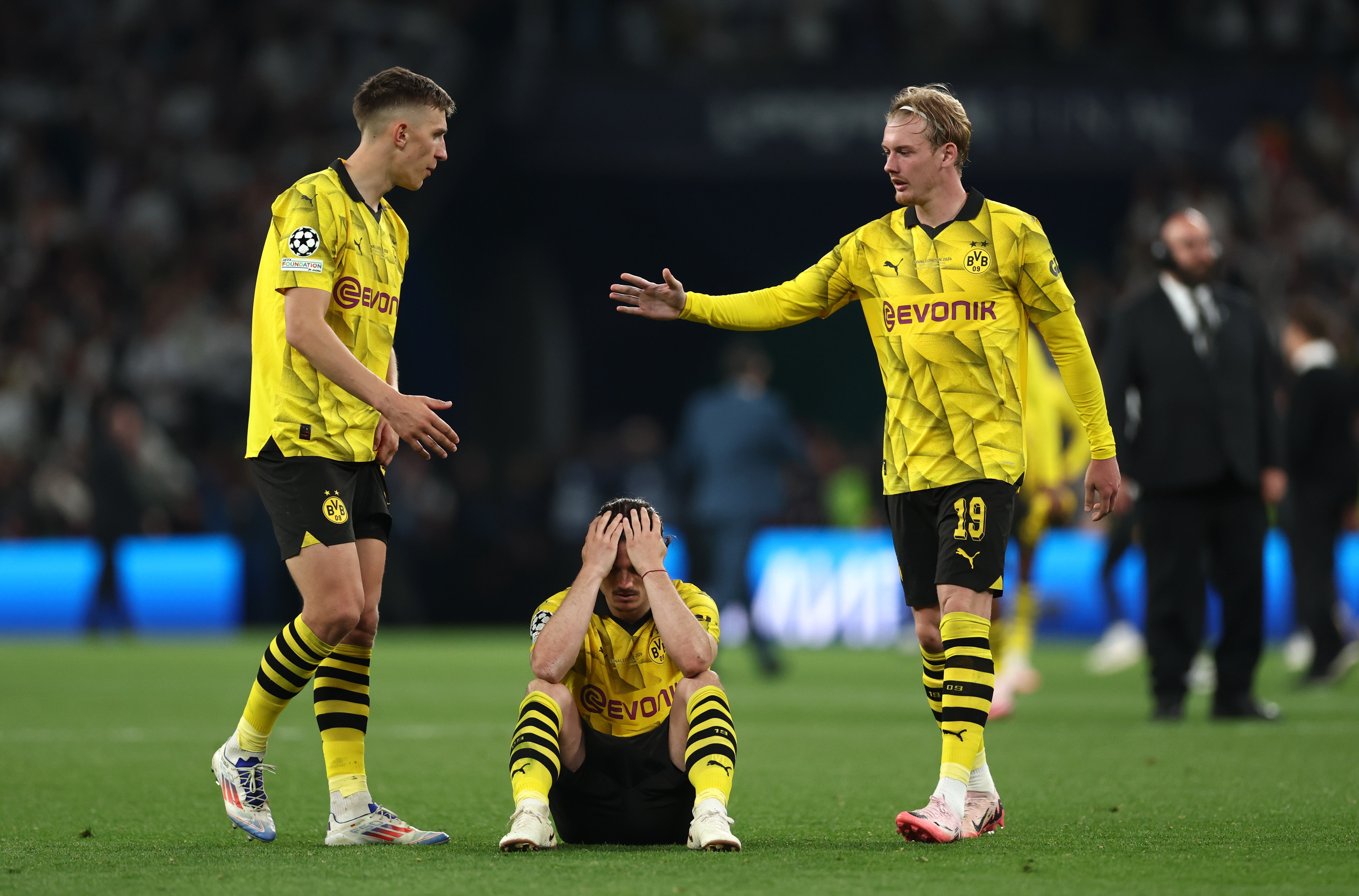 Borussia Dortmund endured familiar heartbreak in the Champions League final