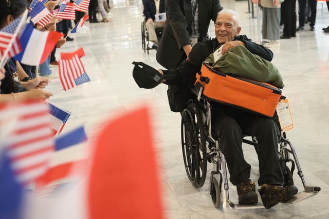 D Day 80th Anniversary US Veterans Arrival