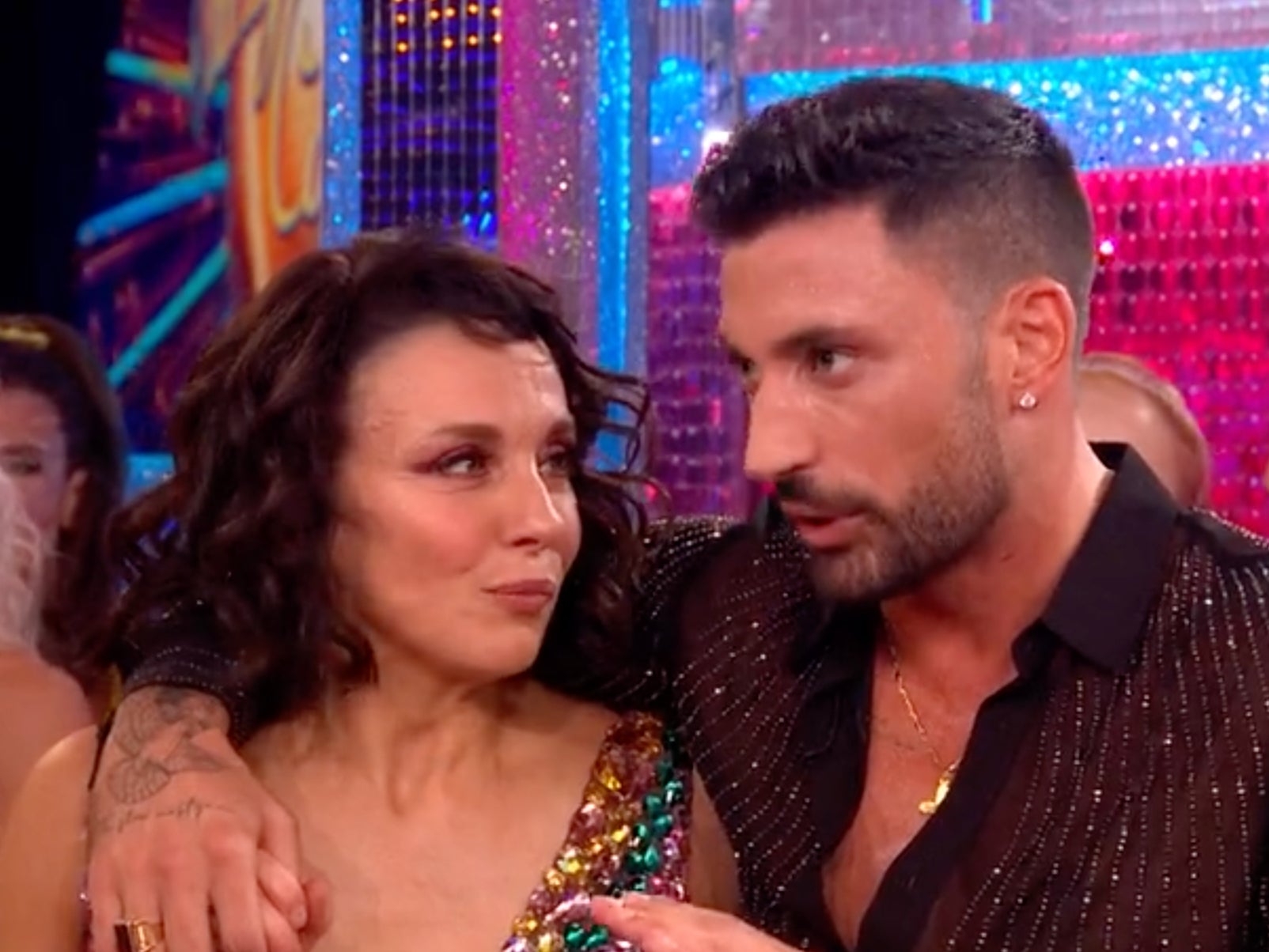 Amanda Abbington, Pernice’s ‘Strictly’ partner in 2023, withdrew from the competition citing ‘personal reasons’