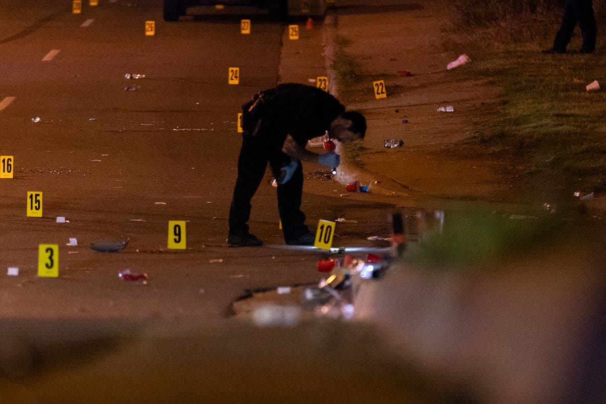 Overnight shooting in Ohio kills one, wounds dozens: police Overnight shooting in Ohio kills one, wounds dozens: police