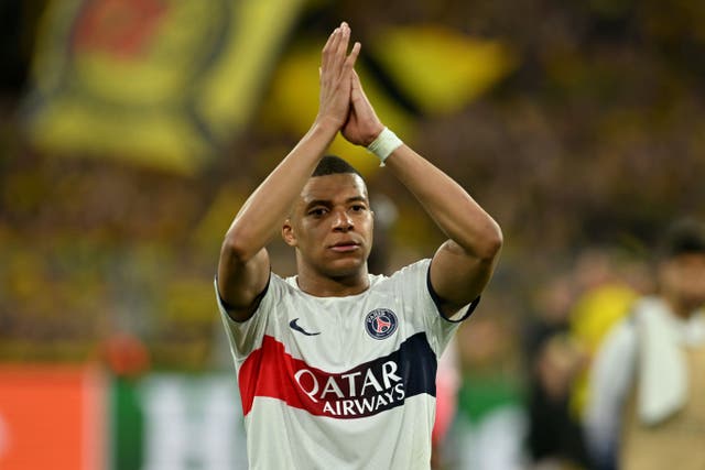 Kylian Mbappe could be announced as a Real Madrid player in the coming days (PA Wire via DPA)