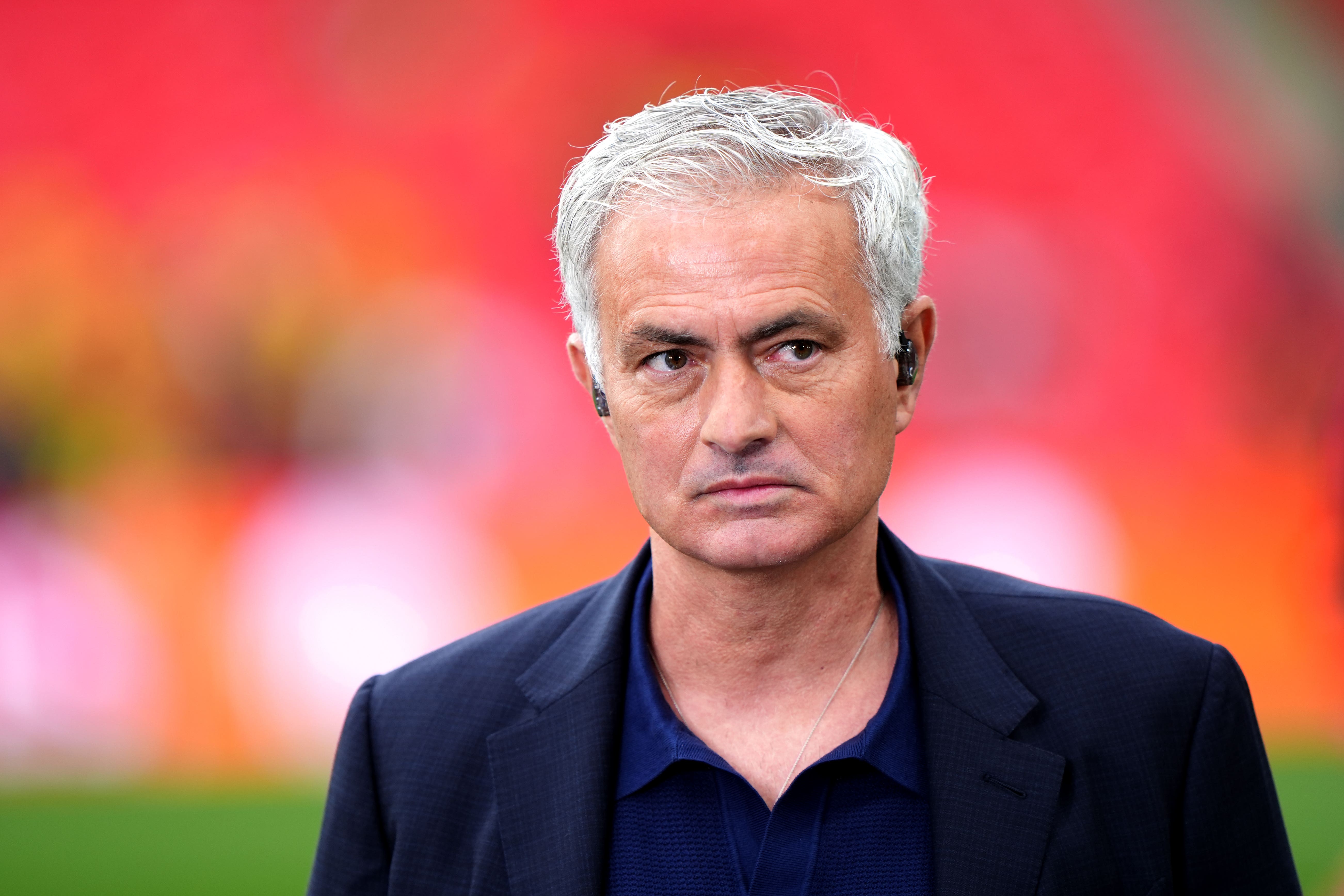 Jose Mourinho has been yellow-carded in his first match as manager of Fenerbahce