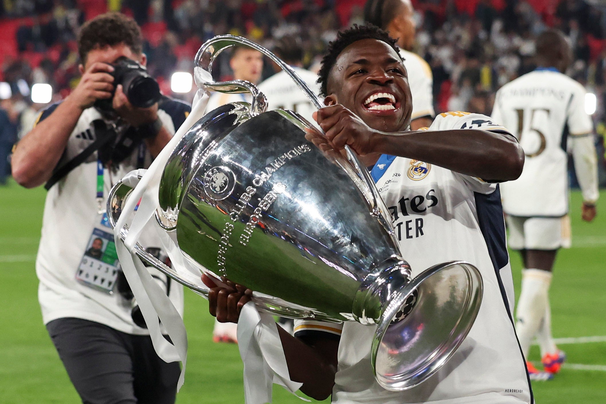 Vinicius Junior lit up the Champions League this season