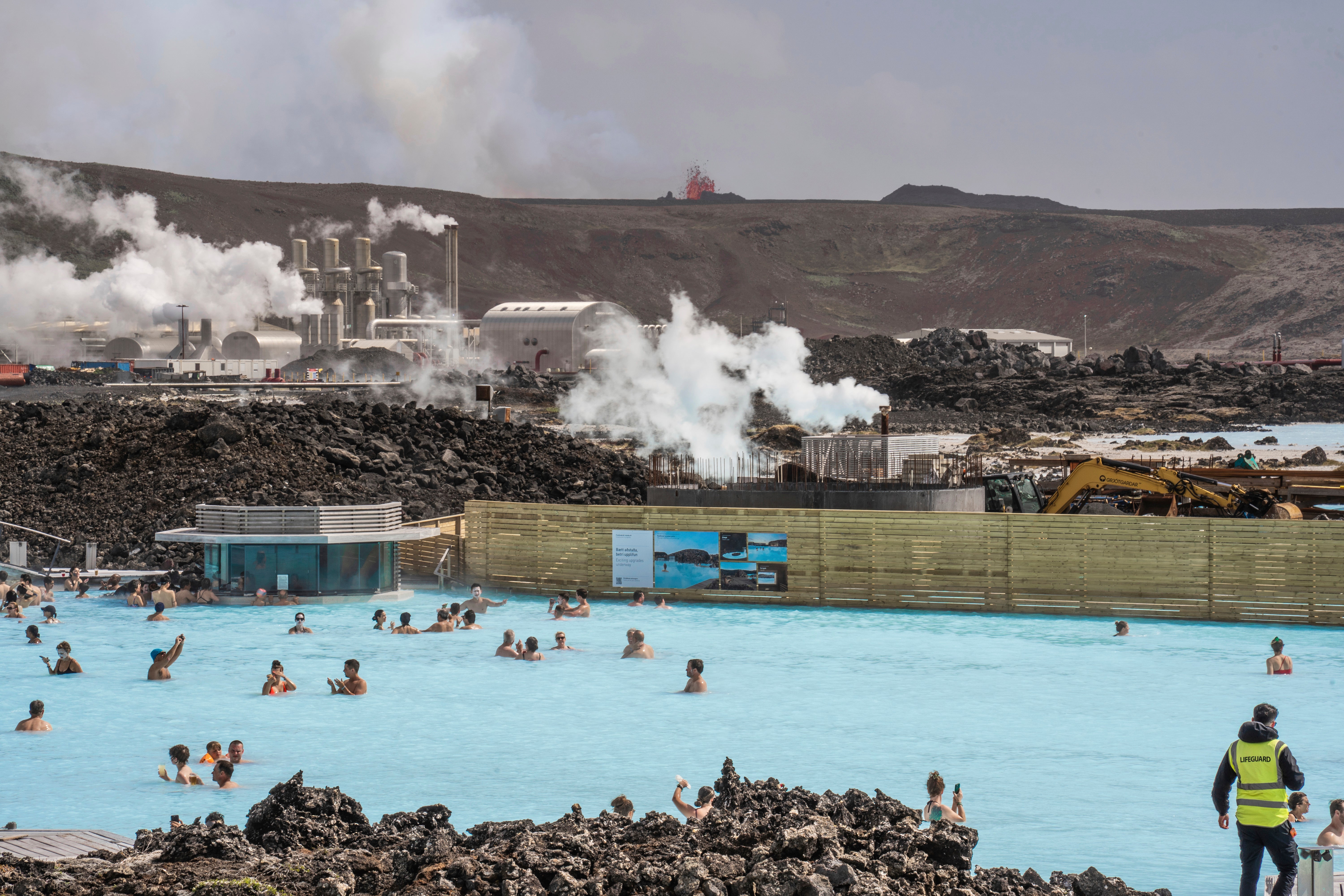 <p>The Blue Lagoon in Grindavik, Iceland</p>