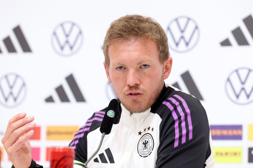 Julian Nagelsmann slammed the survey as ‘racist’ and ‘insane’